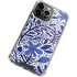Blue Garden by Cat Coq iPhone 15 Pro Clear Case